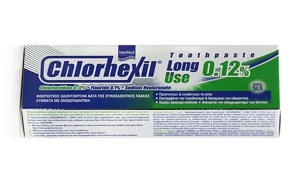 CHLORHEXIL 0.12% ΟΔΟΝΤΟΚΡΕΜΑ – Long Use 100ml